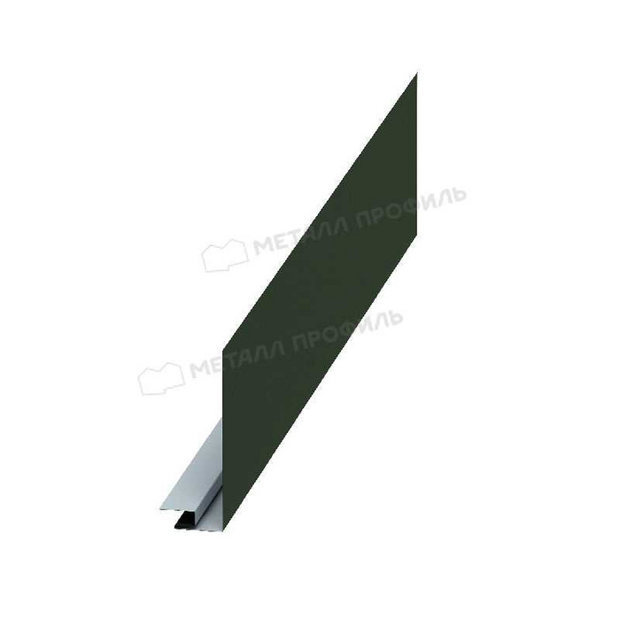 Планка карнизного свеса сложная 250х50х3000 (PURETAN-20-RR11-0.5) - фото №1