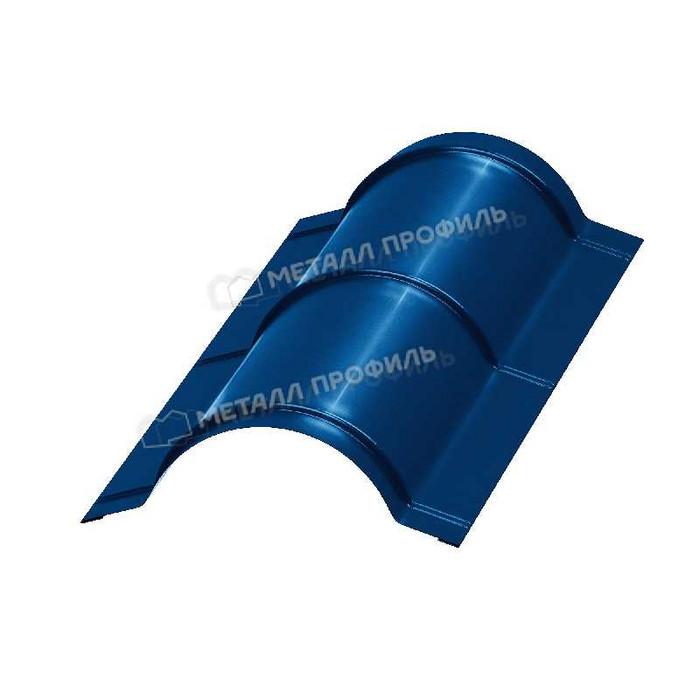 Планка конька круглого R110х2000 (PURMAN-20-Citrine-0.5) - фото №1