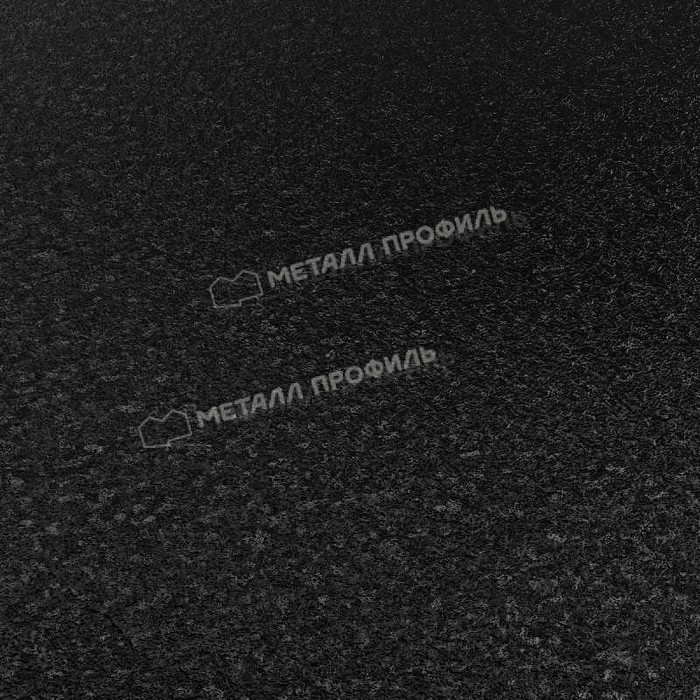 Планка конька плоского 150х150х2000 (VikingMP E-20-9005-0.5) - фото №1