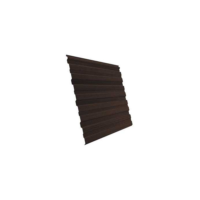 Профлист Grand Line C10A Print Elite 0.45 мм Choco Wood