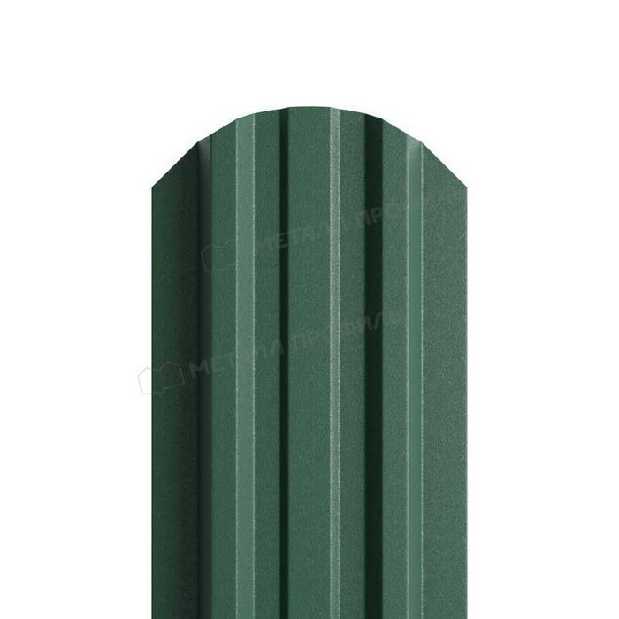 Штакетник Металл Профиль LАNE-O 0,5 VikingMP® E RAL6005 Зеленый мох - фото №1