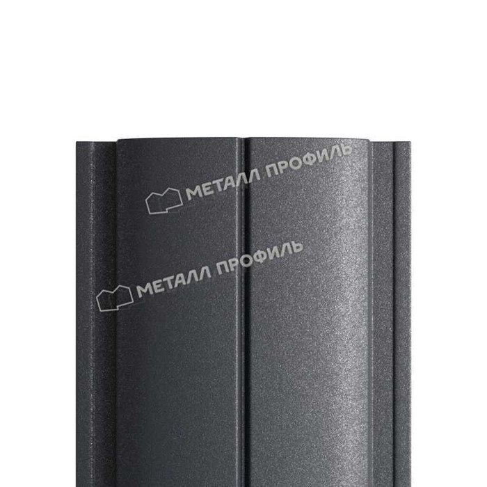 Штакетник Металл Профиль ELLIPSE-T 0,5 VALORI Grey