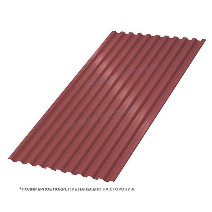 Профлист Металл Профиль С-21 0,5 PURMAN® RAL 3011 Коричнево-красный